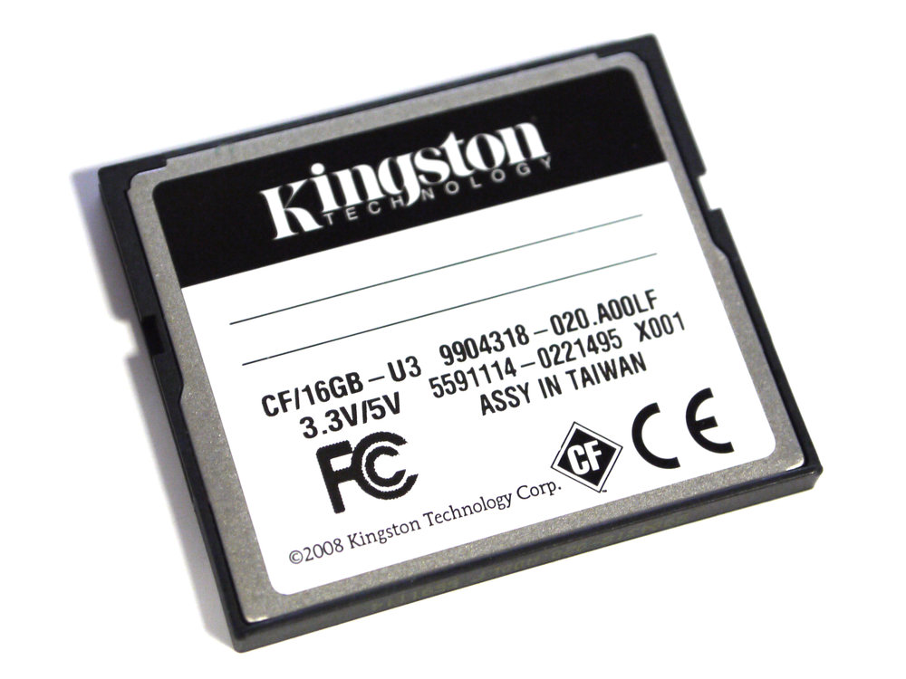 Kingston 16Gb Compact Flash Ultimate 600X Images