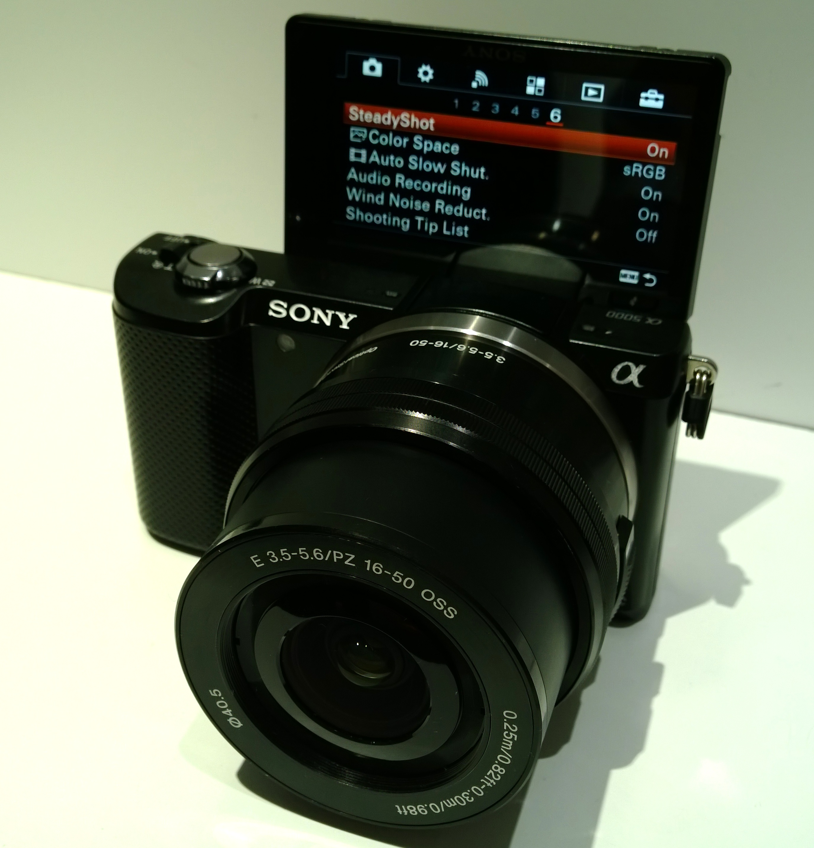 Prof. Schwerlast 75 Stativ mit Hülle für Sony A5000 Alpha ILCE-5000
