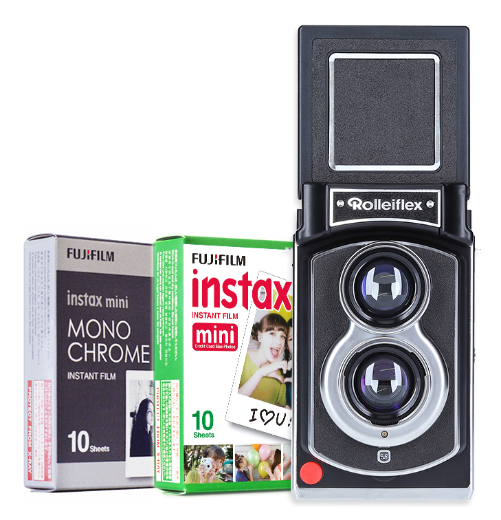 New Rolleiflex Kamera Instant Camera Featuring The Legendary Twin Lens